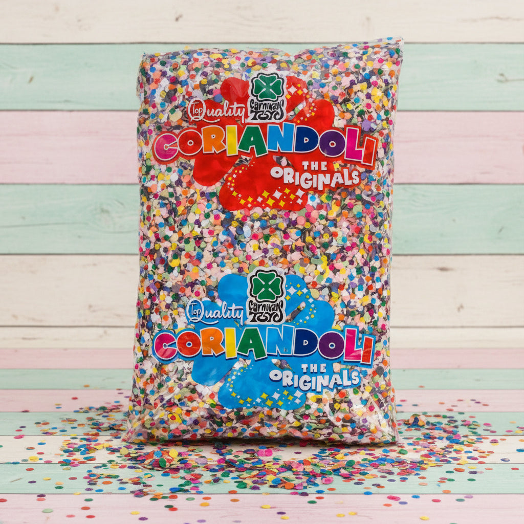 coriandoli carnevale feste compleanno party matrimonio top quality the originals carnival toys ritagli di carta colorati confetti decorativi busta 1 chilogrammo