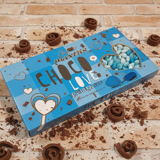 Confetti cuoricini Maxtris sfumati e forma cuore bianchi cioccolato