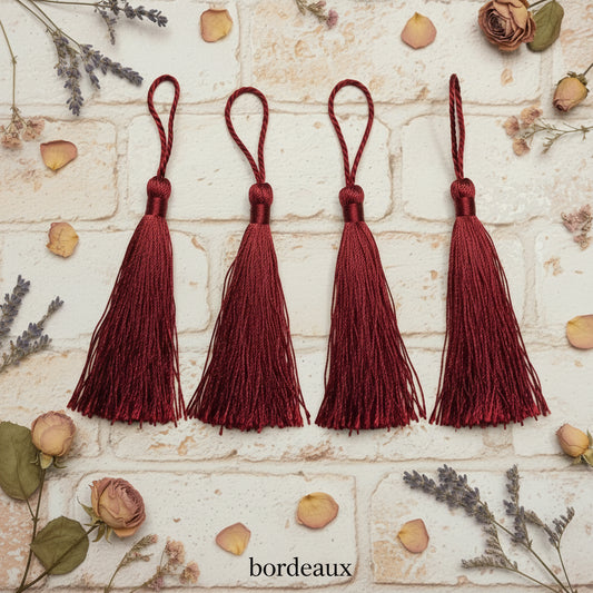 colore bordeaux nappine decorative per bomboniere fai da te laurea matrimonio comunione cresima
