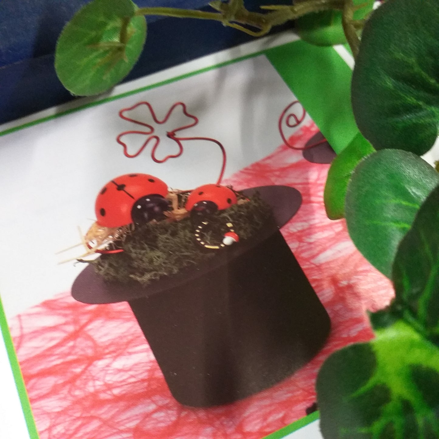 come creare fai da te segnaposto composizioni coccinelle ferro di cavallo quadrifoglio idea regalini addobbi decorazioni capodanno san silvestro ultimo dell'anno