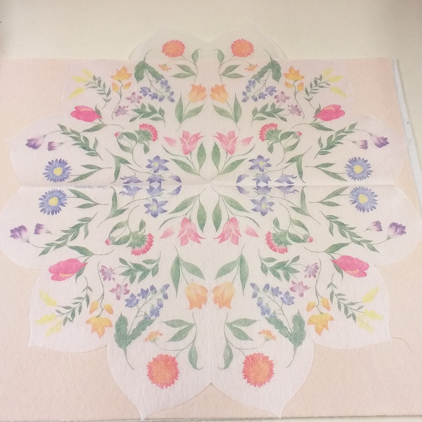fiori di campo e da giardino decoupage tovaglioli aperti carta di riso in offerta
