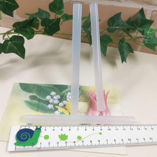 candelette bastoncini termofusibili stick di termocolla a caldo multiuso per hobby creativi bricolage legno cartone stoffa feltro pannolenci