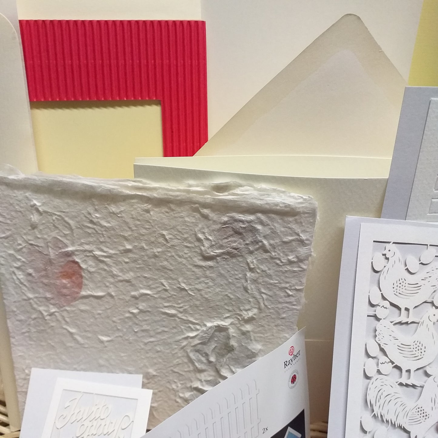 galline animaletti creare con carta e cartoncini decorazioni attività lavoretti creativi per bambini con accessori cofanetto