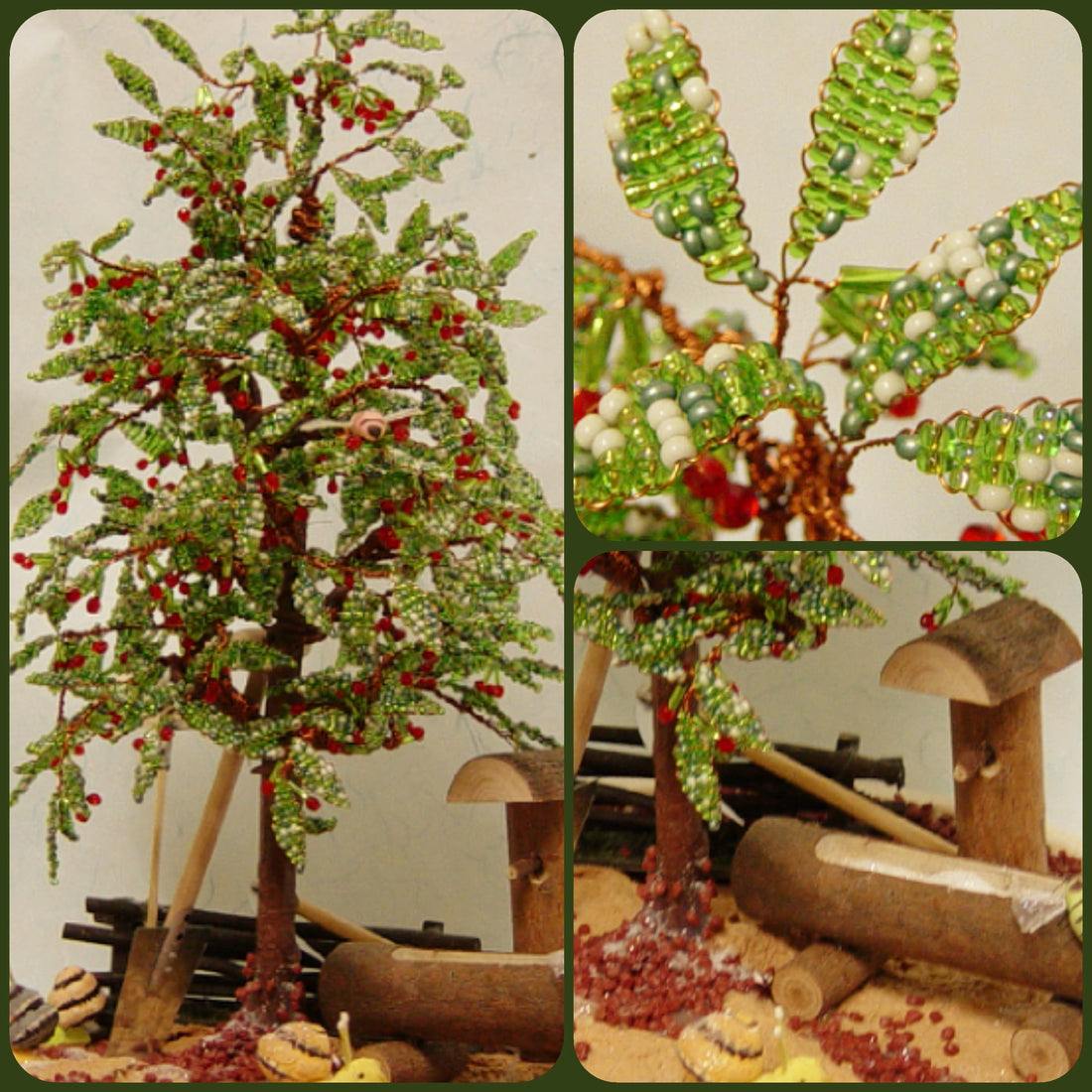 come creare hobby perline fai da te piante da frutta bonsai alberi di ciliegio