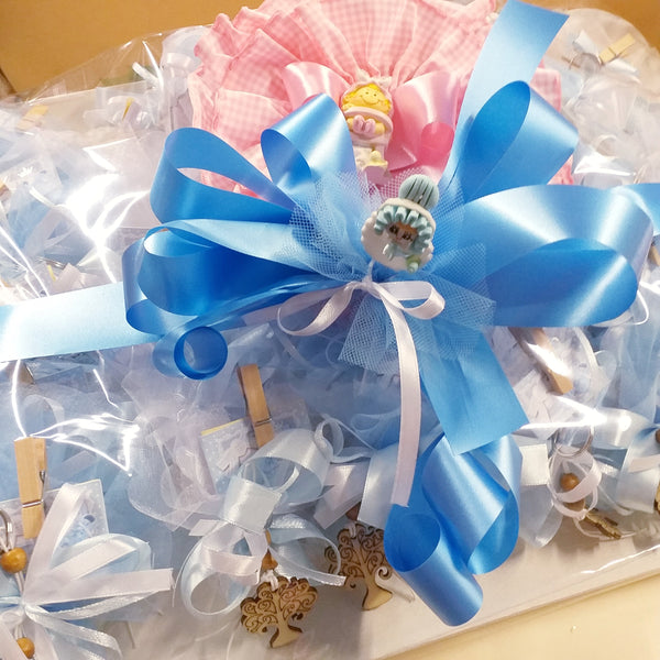 Bomboniere nascita originali babyshower per bimbo bimba e gemelli