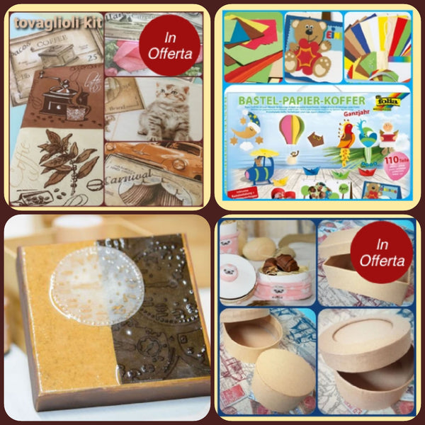 Decoupage disegno pittura scultura scrapbooking negozio
