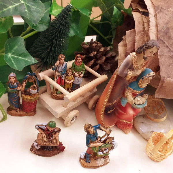 Statuine Presepe fai da te accessori miniature 2026