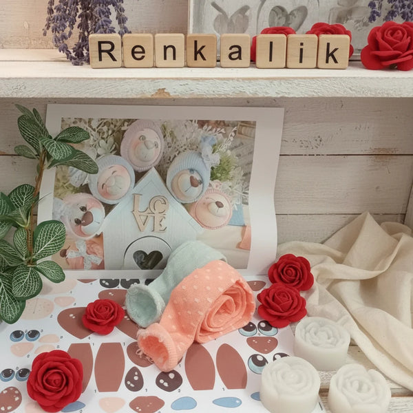 Renkalik hobby creativi: stampi fommy, gomma crepla, bambole fai da te