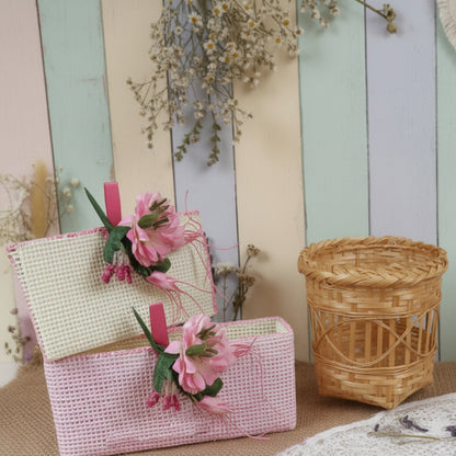 mini cestini piccoli per bomboniere portaconfetti confezionamento packaging di juta corda rafia vimini borsina sportina per decorazioni hobby fai da te confezionare regalini pasquali e confetti
