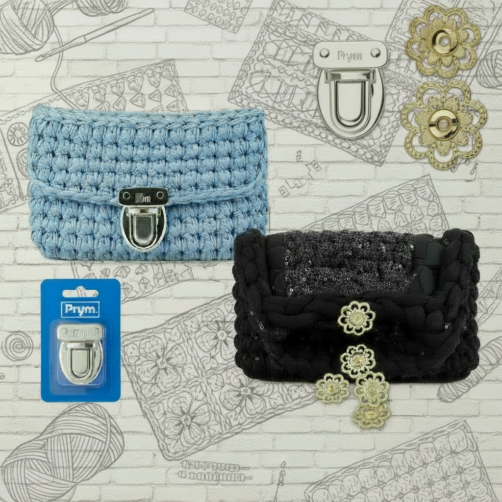 componenti chiusura fiore bottone automatico colore oro o pulsante a cartella argento per borse uncinetto fatte a mano accessori fermagli fibbie da cucire su borsette fai da te con fettuccia