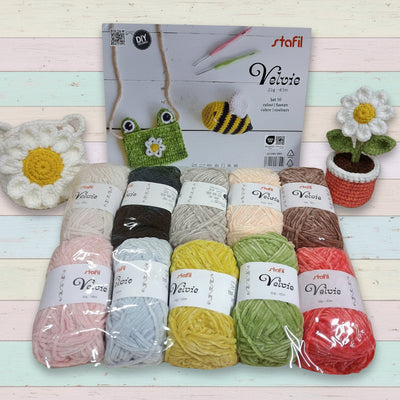 Ciniglia amigurumi Velvie filato uncinetto per pupazzi bambole animali