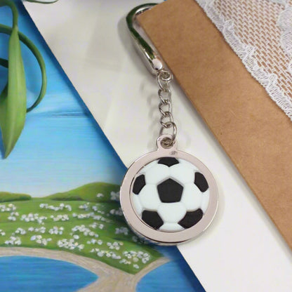 bomboniera utile packaging confezionare segnalibro pallone calcio segnaposto tema sport per Prima Comunione Cresima 18 anni laurea matrimonio