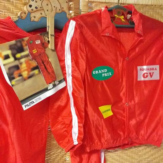 dettagli simboli applicazioni grand prix squadra gv campione costume carnevale pilota automobilismo vestito abito per bambino ragazzo