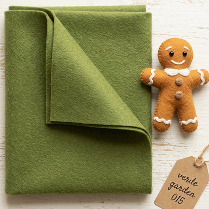 garden 115 verde bambola di pupazzo cerbiatta melody presenta feltro modellabile Renkalik stoffa tessuto termoformabile per tecnica stampi fiori Natale albero abete composizione floreale