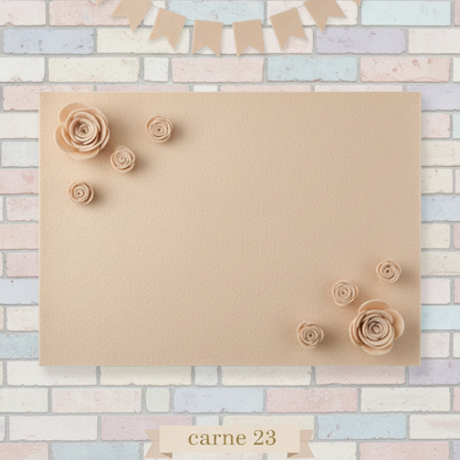 tinta carne feltro pannolenci sottile 1 mm tessuto tinta unita uso per creazioni fiori lavoretti creativi bambini hobbistica addobbi natalizi decorazioni pasquali fiocco coccarda nascita fuoriporta corredino bimbe