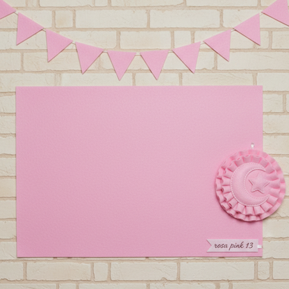 rosa pink stafil feltro pannolenci sottile 1 mm tessuto tinta unita uso per creazioni fiori lavoretti creativi bambini hobbistica addobbi natalizi decorazioni pasquali fiocco coccarda nascita fuoriporta corredino bimbe