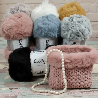 Lana pelliccia pelosetto Cuddly uncinetto ferri gomitoli filato peluche