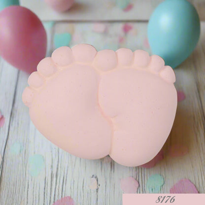 piedini orme gessetto bimba ricordini souvenir pensierini bomboniera nascita battesimo babyshower