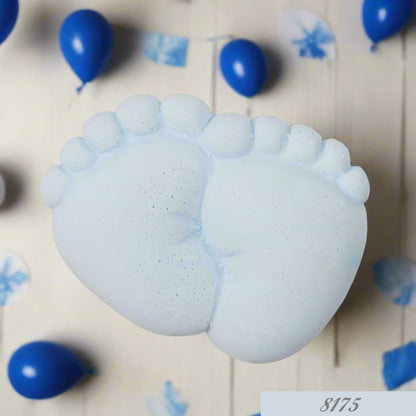 piedini orme gessetto bimbo ricordini souvenir pensierini bomboniera nascita battesimo babyshower