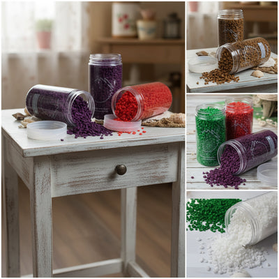 Ghiaia composizioni floreali, sabbia decorativa candele, sassi Presepe