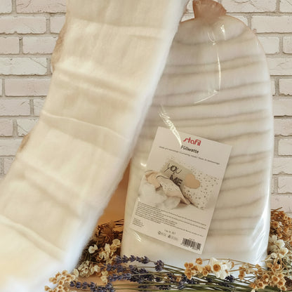 Fullwatte Stafil vetrina sacchi da 1 kg vendita a peso ovatta per imbottitura cucito creativo bambole pupazzi bomboniere normale morbida