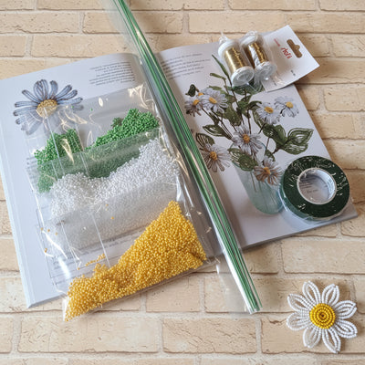 Margherite perline kit e progetti oggetti creare decorare manuale