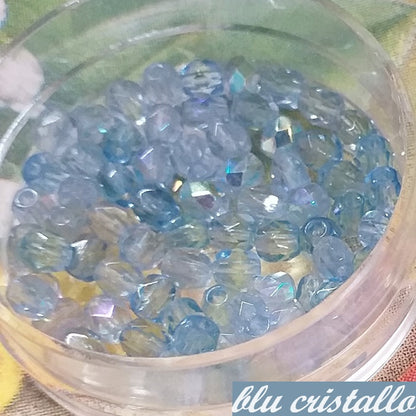 Perline mezzi cristalli collane e bigiotteria - offerta perle 4, 6 mm