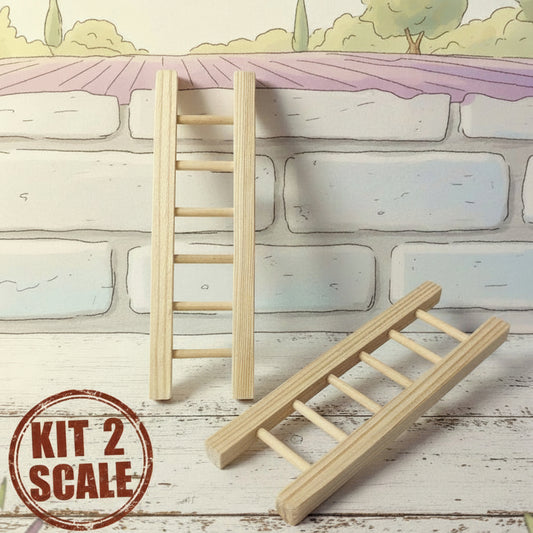 scaletta ambientazioni arredi legno naturale Presepe accessori miniature mini giardino uso per micro paesaggio diy decorazioni vetrinistica bonsai albero pianta di perline