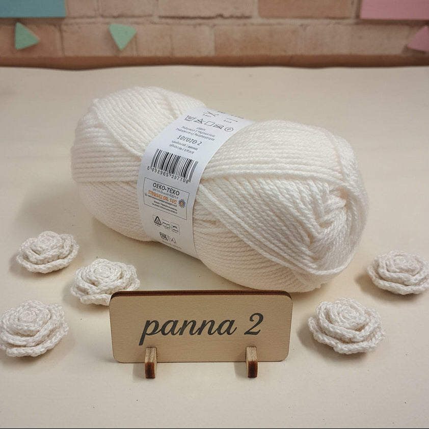 panna 2 pastello misto lana acrilico sintetico gomitoli per Ferri lavori a maglia e uncinetto vetrina eco-friendly uso sferruzzare maglione amigurumi pasquali decorazioni natalizie mandala