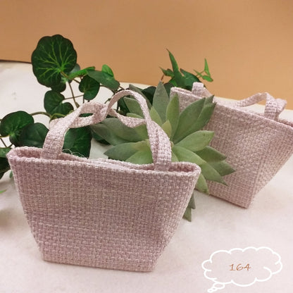 colore beige forma shopper mini borsetta sportina juta di sacchetti portaconfetti economici originali particolari di rafia per Italian bomboniere da confezionare confetti