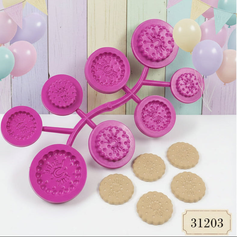 31203 stampi per fommy gomma crepla carta eva biscotti dolci natalizi albero Natale addobbi decorazioni formine dolcetti