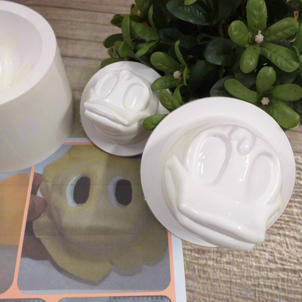 prima e seconda misura stampi fommy gomma crepla eva come creare faccia di Paperina pulcino anatra con formine due misure decorazioni Pasqua fiocchi nascita fai da te cake topper torte scenografiche