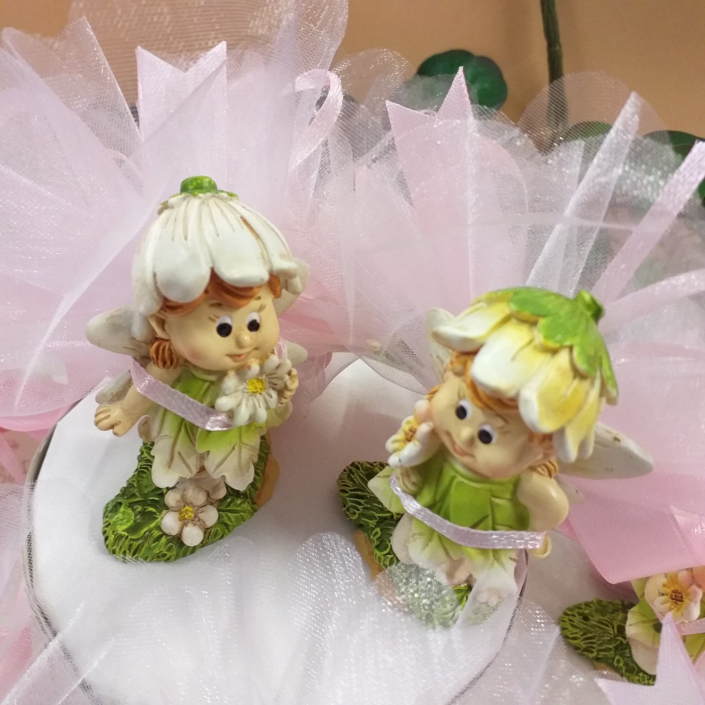 Sacchettini kit fai da te o confezionamento fatina-folletto fiori del bosco confezionate confetti babyshower nascita battesimo compleanno comunione cresima bimba femminuccia