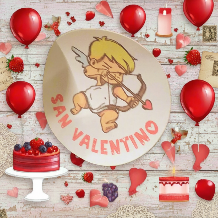 allestimento vetrinistica tag sticker cupido san valentino etichetta adesiva packaging idee regalo ricordini souvenir confezionamento fai da te