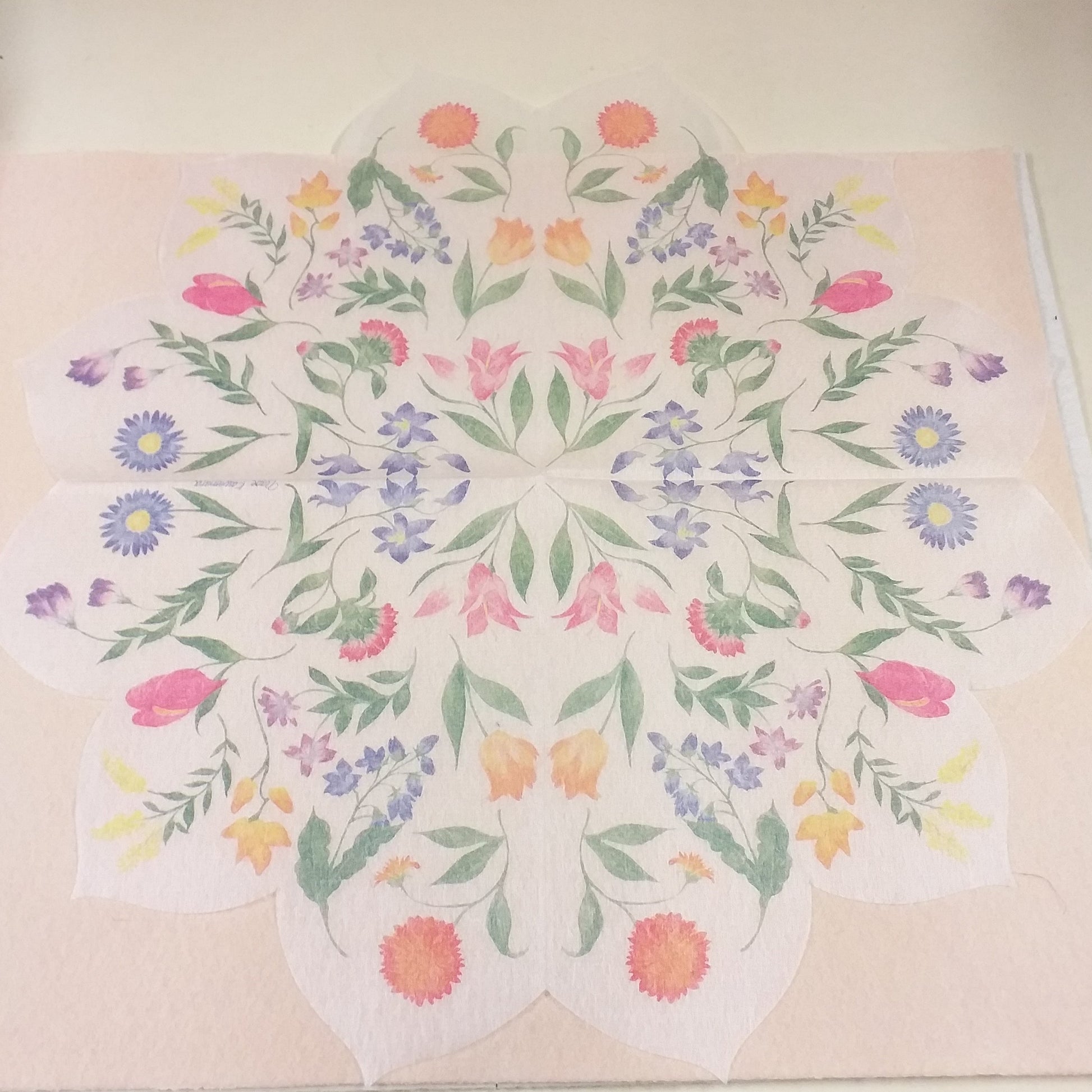 fiori di campo e da giardino decoupage tovaglioli aperti carta di riso in offerta