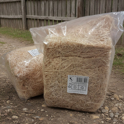 balla da 1 kg di paglietta legno truciolo riempitivo per confezioni cesti bomboniere fai da te