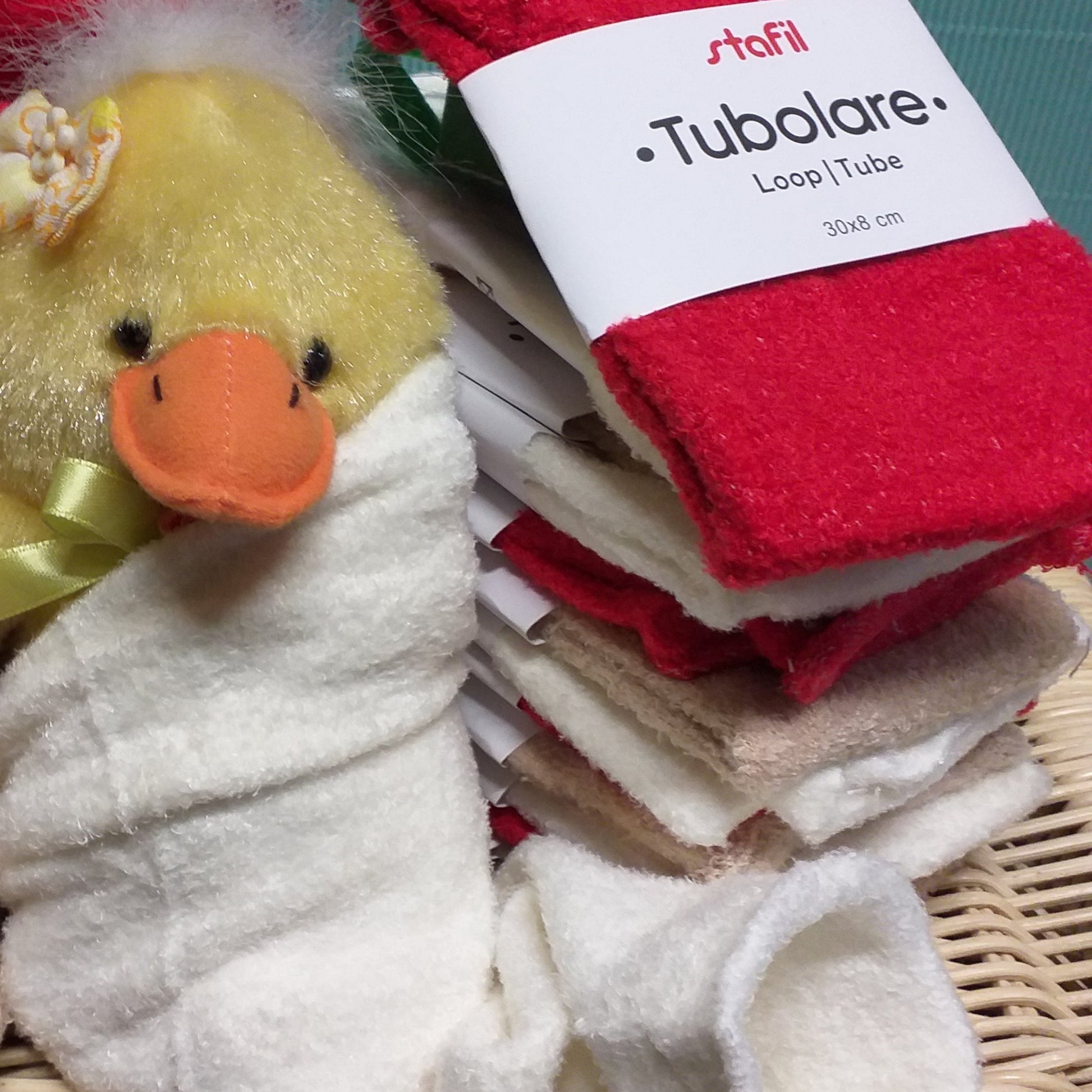 bianco rosso tubolari peluche pelo corto Stafil vetrina offerte online accessori hobby creativi bambole Natale pupazzi fai da te gnomi del bosco elfi fatine folletti natalizi pulcini Pasqua