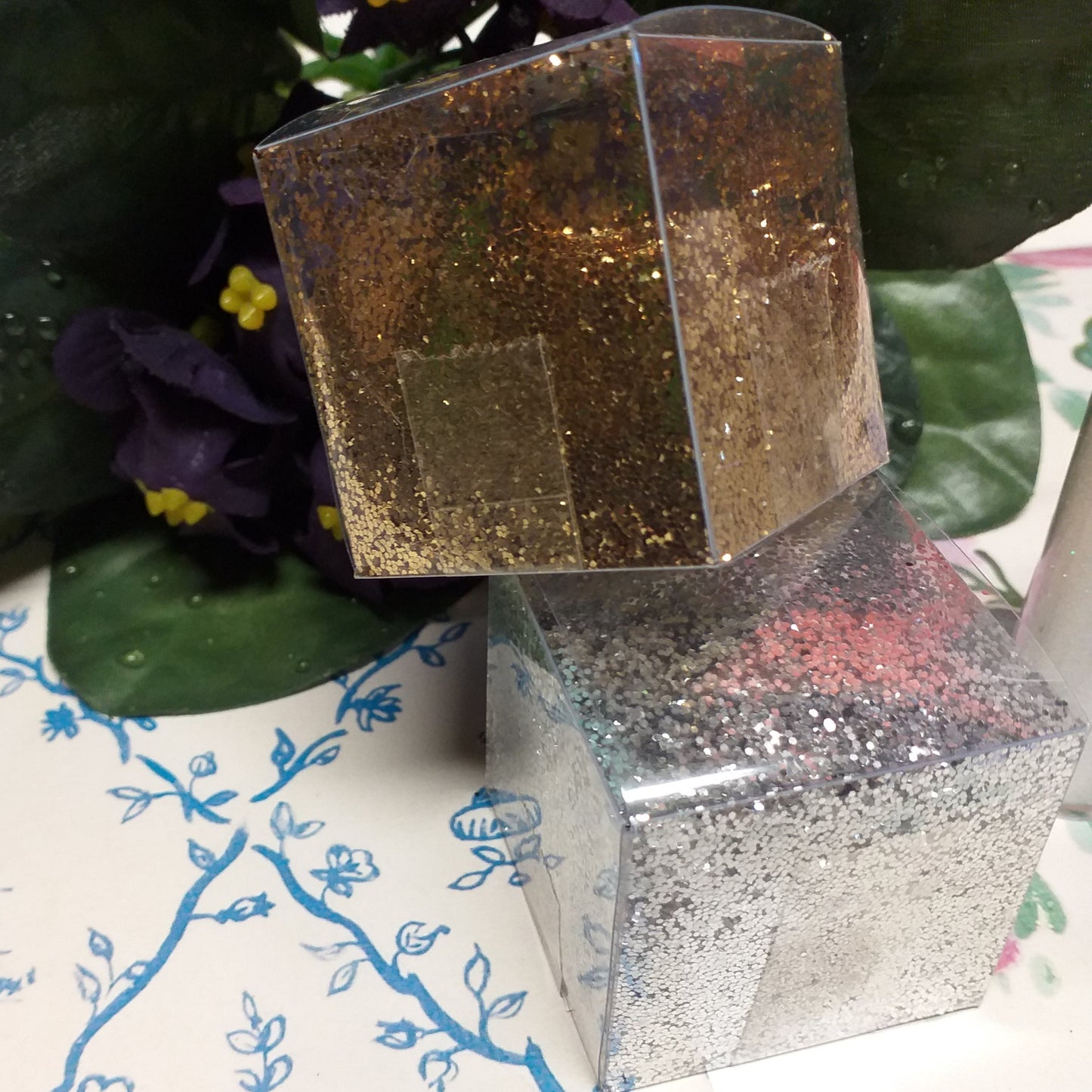 oro argento vendita a peso brillantini glitter porporina uso articoli decorativi per decoupage decorazioni natalizie pasquali