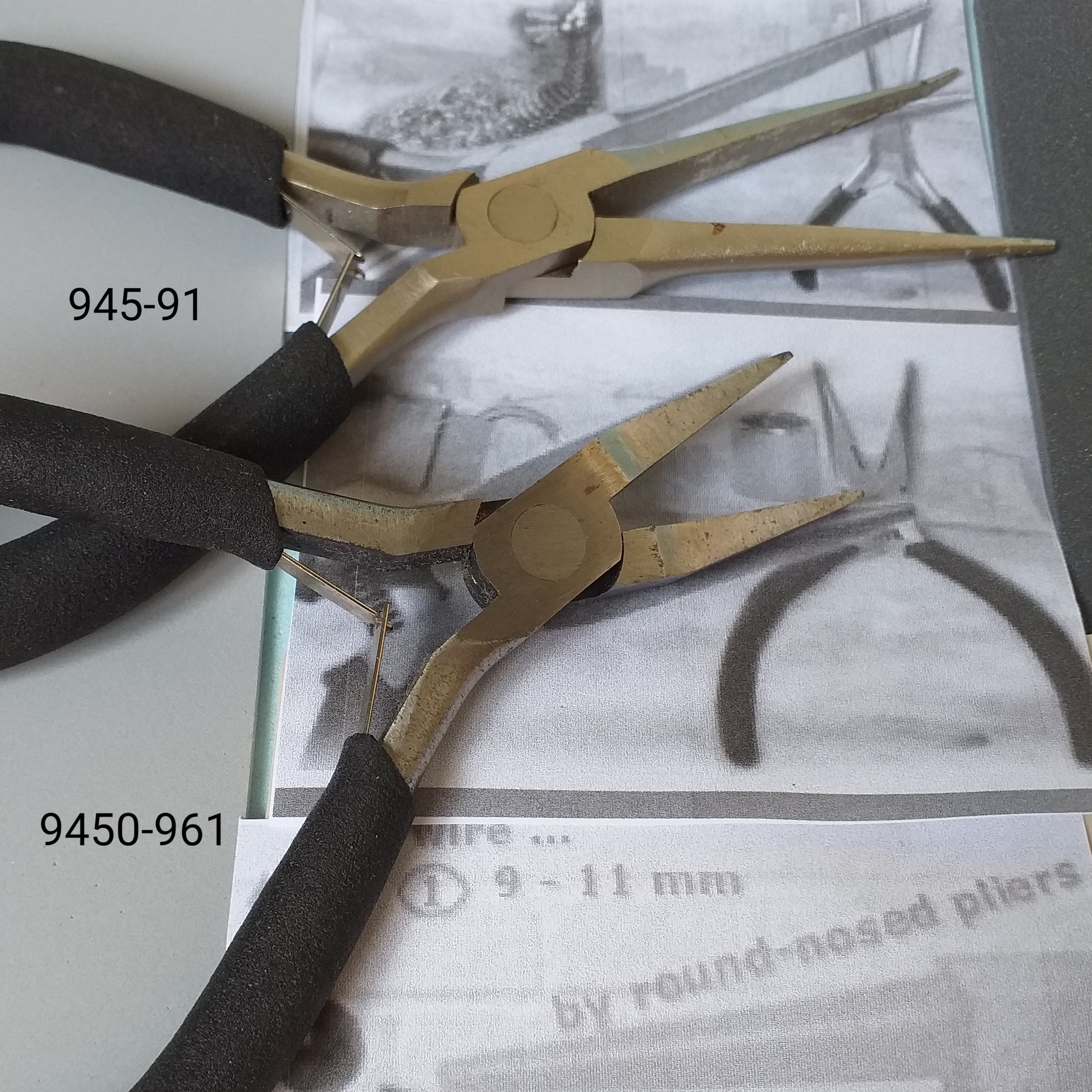 Pinze punte piatte corte lunghe strumenti per creazione gioielli attrezzi lavorazione perline bijoux bigiotteria