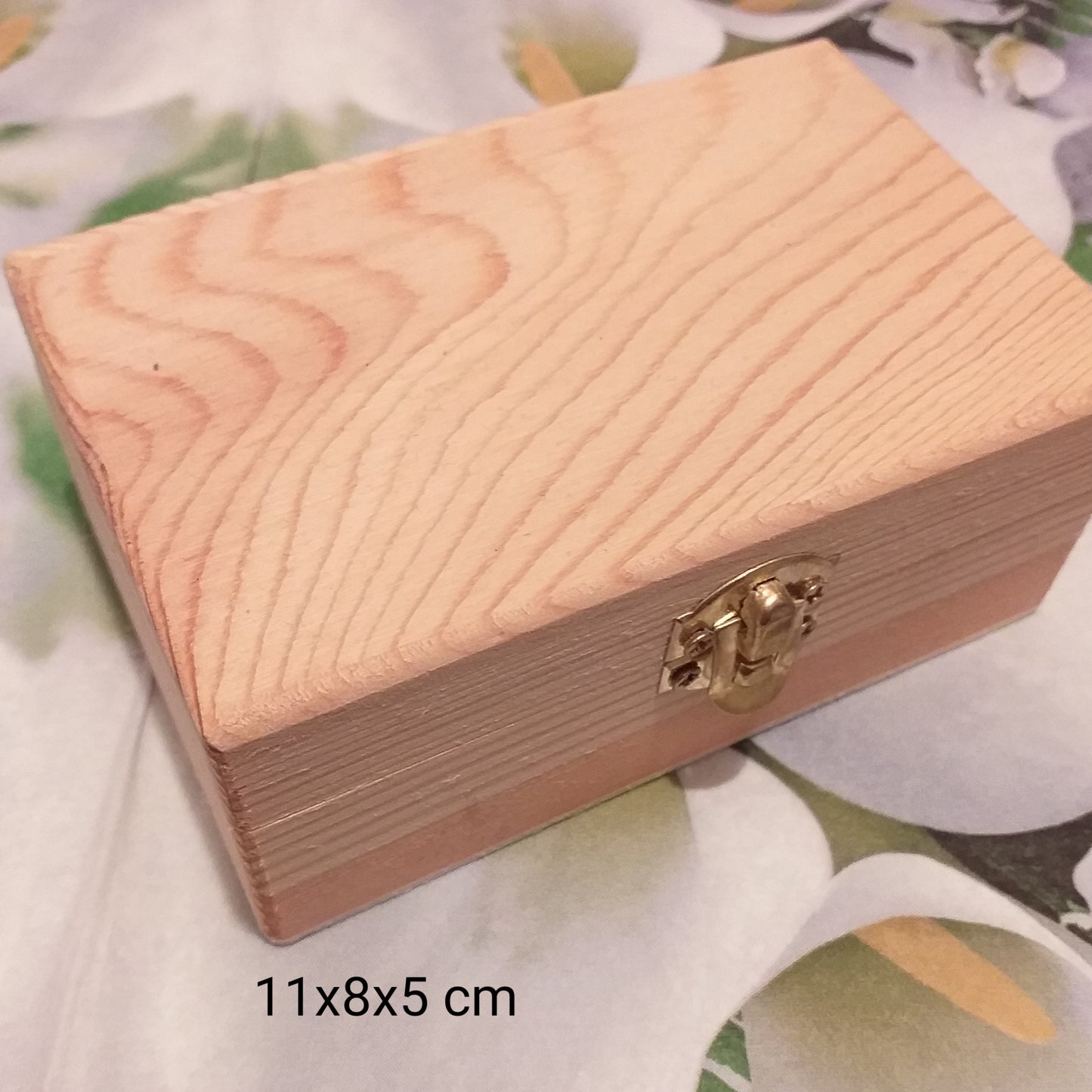 11 x 8 x 5 cm scatoline legno portaconfetti cofanetto con chiusura per bomboniere e hobbistica da decorare fai da te decoupage