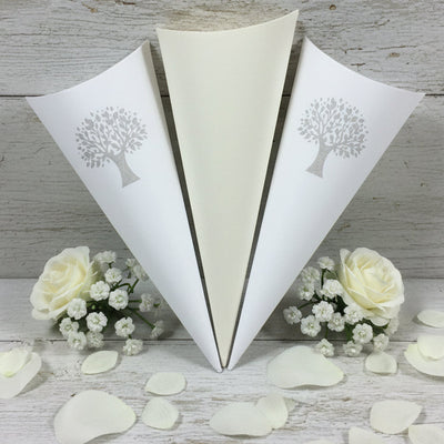 Coni portaconfetti fai da te economici, portariso matrimonio sposi