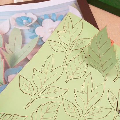 foglie verde pistacchio per fiori e fiorellini ecopelle nappa ecologica simil-pelle Renkalik colori fustellati scampoli per composizioni floreali pasquali primavera uso bomboniere matrimonio centrotavola packaging vetrinistica segnaposto