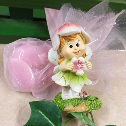 fatina-folletto fiori del bosco confezionate confetti babyshower nascita battesimo compleanno comunione cresima bimba femminuccia