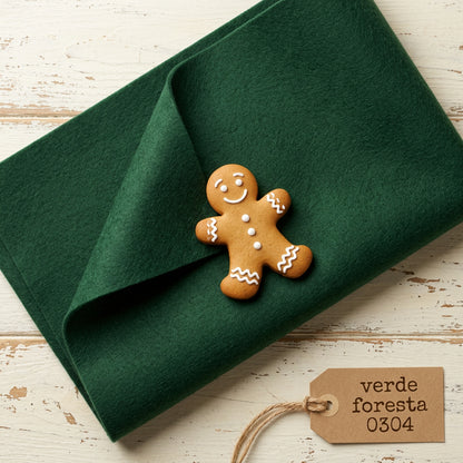 forest 304 bambola di pupazzo Ginger Ragù presenta feltro modellabile Renkalik stoffa tessuto termoformabile per tecnica stampi fiori Natale