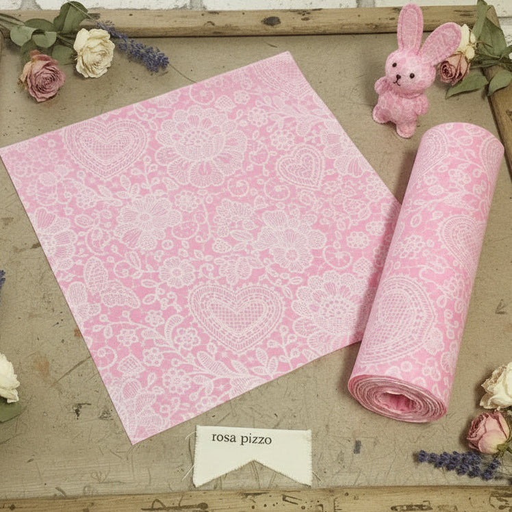 rosa bianco pannolenci morbido feltro stampato disegnato pizzo shabby fantasia fiori cuori per lavoretti fuoriporta fiocchi nascita bambine coccarde addobbi natalizi decorazioni pasquali vetrinistica bomboniere