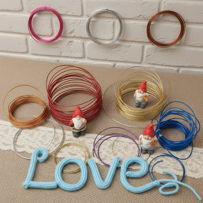 Filo modellabile alluminio bigiotteria fai te gioielli wire e tricotin