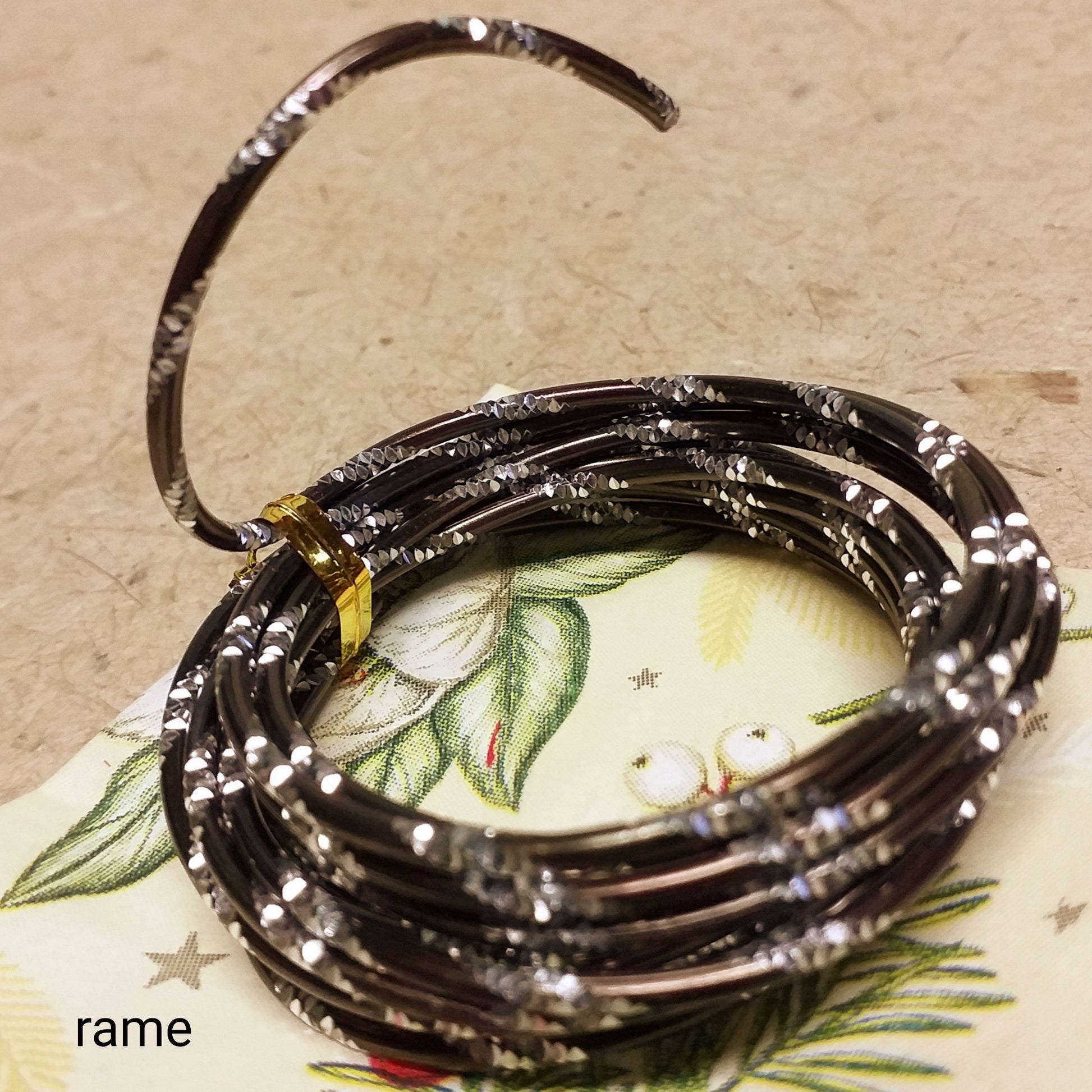 2 mm filo alluminio martellato tondino colore rame elastico modellabile ad uso creazione orecchini anelli bracciali gioielli ciondoli Wire bigiotteria hobbistica perline composizioni fiori fai da te bambole
