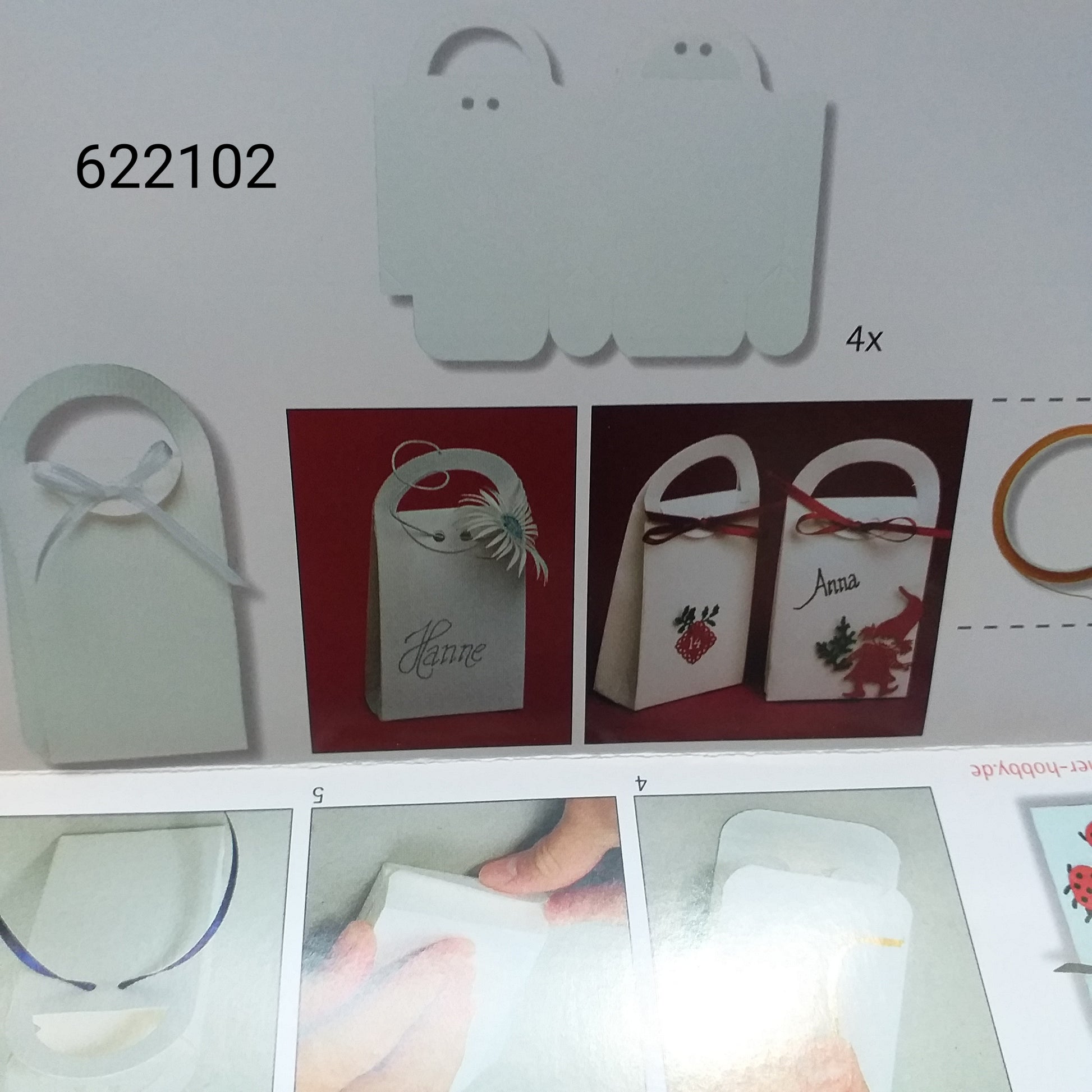 scatoline forma shopper per bomboniere segnaposto fustellati carta forme cartoncino scrapbooking abbellimenti decoupage