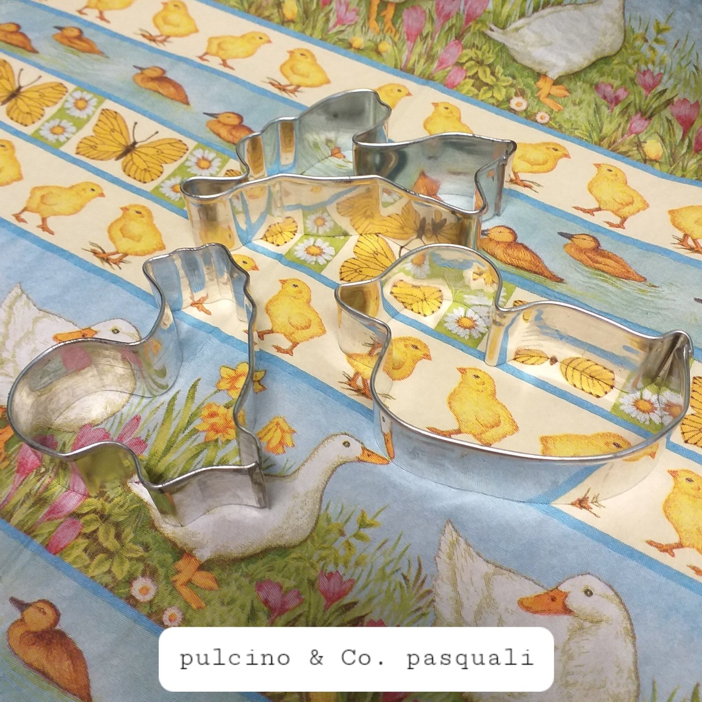 fustelle metallo stampi formine pasquali animali per decorazioni di uova con gallo pulcino coniglio