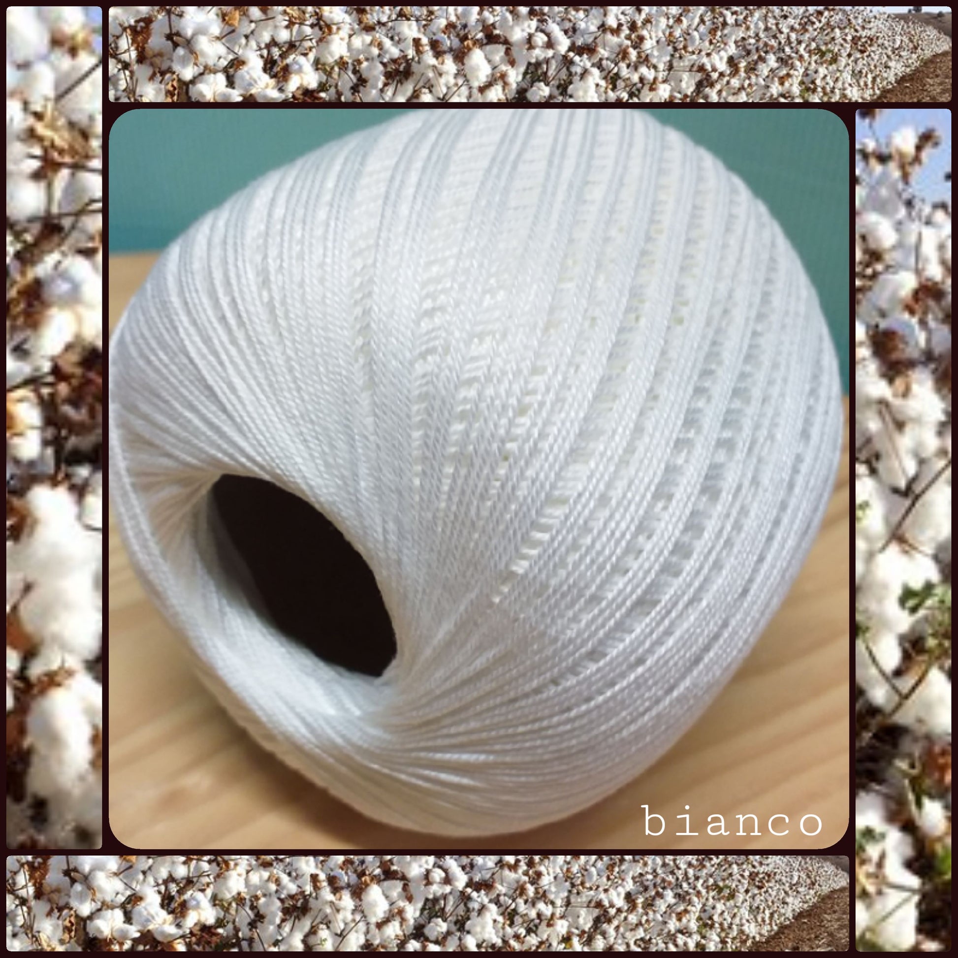 gomitolo filo di cotone per uncinetto bianco titolo 5 egiziano stafil filati gomitoli stock offerta lavori a maglia con ferri